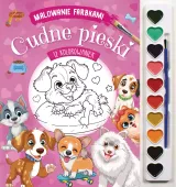 Malowanie farbkami. Cudne pieski