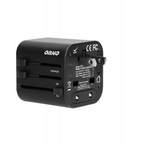 wtyczka podróżna uniwersalny adapter podróżny PONAD 200 KRAJÓW 8A na Arena.pl