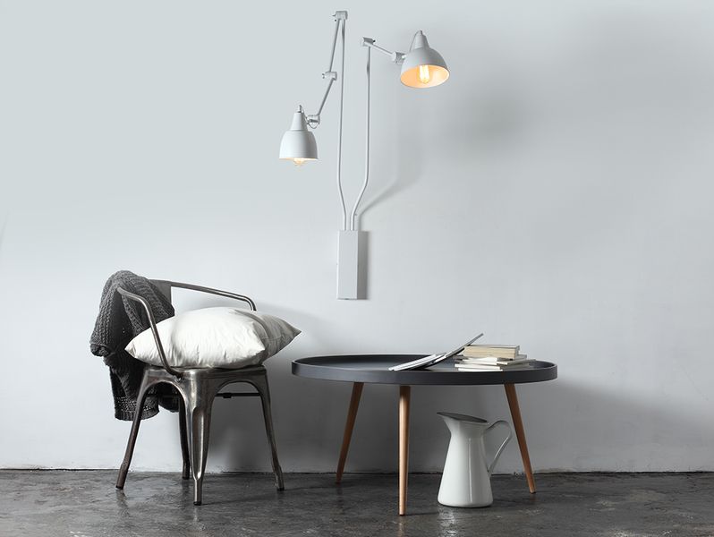 Lampa ścienna COBEN WALL 2 – biały zdjęcie 2