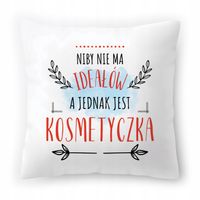 Poduszka Dla Kosmetyczki Na Urodziny Prezent Z Nadrukiem Ze Zdjęciem