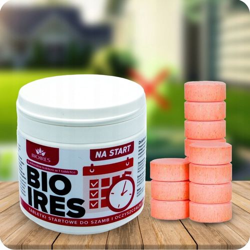 Bioires aktywator starter tabletki do oczyszczalni rozruch szamba 5w1 na Arena.pl