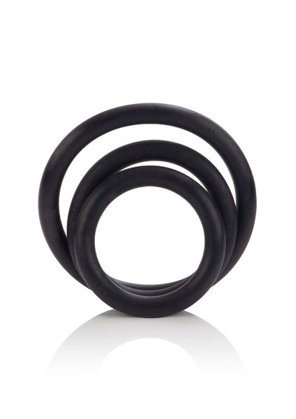 Rubber Ring - 3 Piece Set Black zdjęcie 1