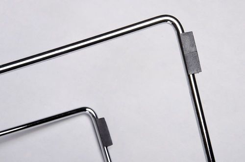 Krzesło NET SOFT chrom - biała poduszka, metal na Arena.pl