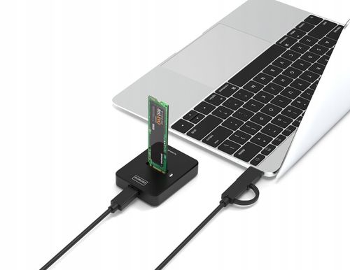 Adapter SSD NVME PCIe SATA NGFF 2w1 kieszeń dysk M.2 USB 3.0 USB-C 10GB g2 na Arena.pl