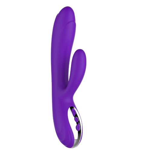 wibrator-joker heating double vibrating massage stick -purple na Arena.pl