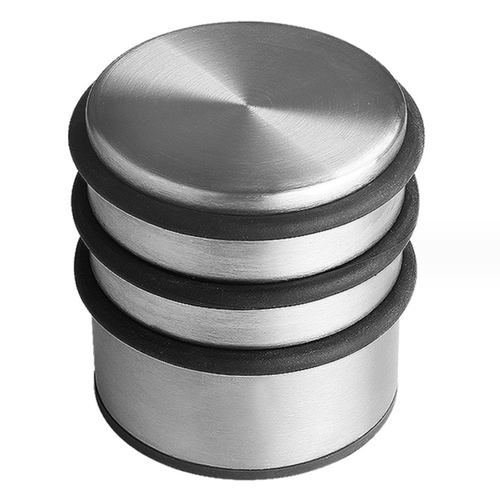 Wielofunkcyjny odbojnik wolnostojący stoper do drzwi srebrny uniwersalny na Arena.pl