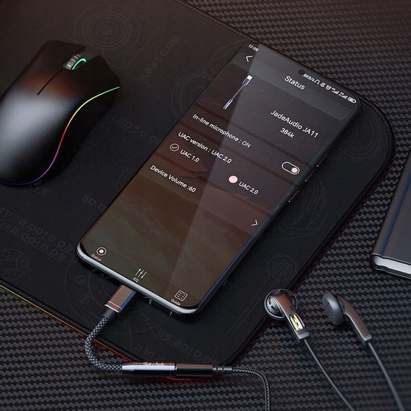 FIIO JA11 DAC WZMACNIACZ SŁUCHAWKOWY PRZENOŚNY HI-RES 384KHZ/32BIT DSD128 zdjęcie 4