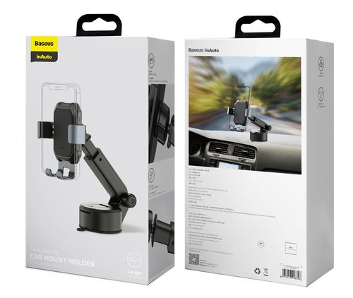 Uchwyt Baseus Tank gravity car mount holder (black) na Arena.pl