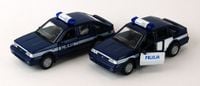 auto metalowe welly 1:34 prl polonez policja