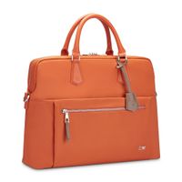 Torba damska z miejscem na laptop 15,6" RONCATO WOMAN BIZ 412323 Pomarańczowa
