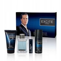 Sellion - zestaw upominkowy Excite w pudełku dla mężczyzn 4el.