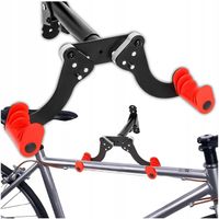 Wieszak Rowerowy Ścienny Uchwyt Składany Stalowy do 40kg Uniwersalny