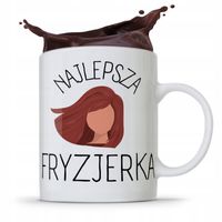 Kubek Dla Fryzjera Fryzjerki Najlepsza Fryzjerka Z Nadrukiem Ze Zdjęciem