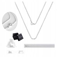 Łańcuszek ANKIER srebro pr. 925 do Zawieszek Krzyżyków | 55 cm x 1,5 mm