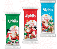 BARON ŚWIĄTECZNA CZEKOLADA ALPINIO 80G MIX