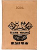 KALENDARZ A5 2026 DZIENNY terminarz z nadrukiem FIRMOWY SERWIS NAPRAWA