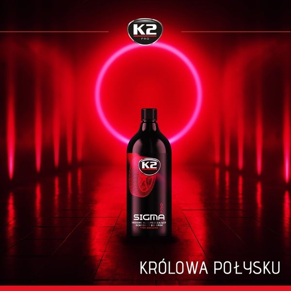 K2 Sigma PRO żel do opon i gumy 1L zdjęcie 2