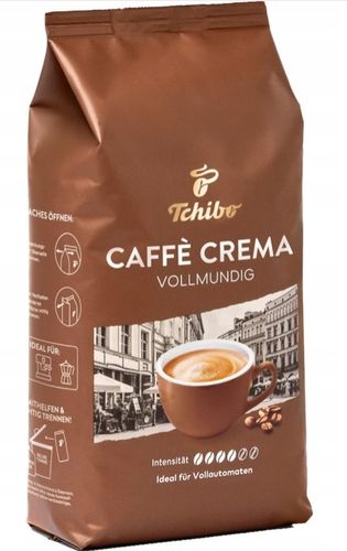 Tchibo Caffe Crema Vollmundig kawa ziarnista 1kg Import z Niemiec na Arena.pl