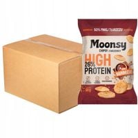 Moonsy Chipsy z soczewicy smak barbecue 60 g x 18 sztuk