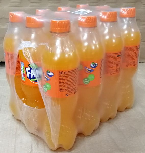 Fanta Pomarańczowa 500ml - karton zdjęcie 1