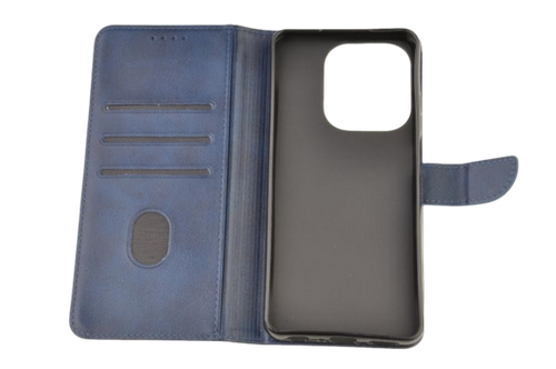 Etui portfel Wallet do Oppo A5x granatowy na Arena.pl