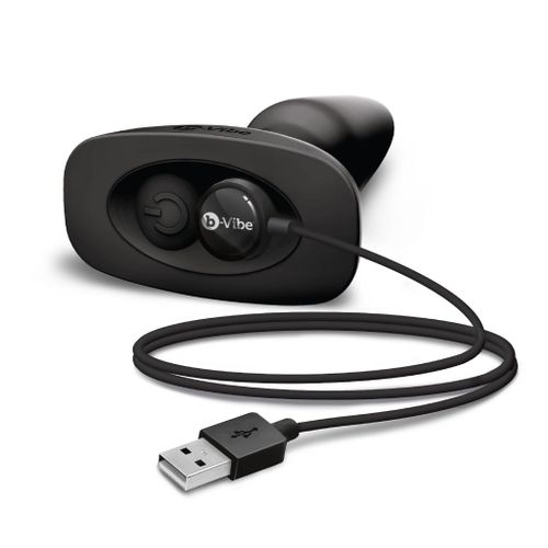 Plug analny - Bvibe Rimming Remote Control Plug Black na Arena.pl