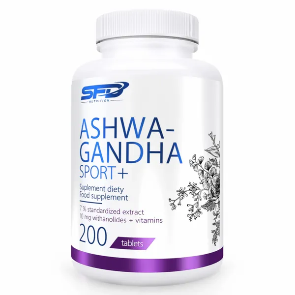 Ashwagandha Sport+ 200tab - SFD zdjęcie 1