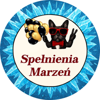 Opłatek na tort Pies Piesek Drink Whisky Party