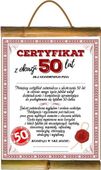 dyplom certyfikat 50 lat pana | d70