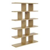 Duży regał z półkami, biblioteczka, 70x18x101 cm, artisan, mat | TYLETEGOTU