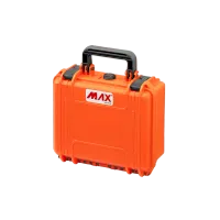 Pomarańczowa walizka hermetyczna MAX235H105 258x243x117 mm