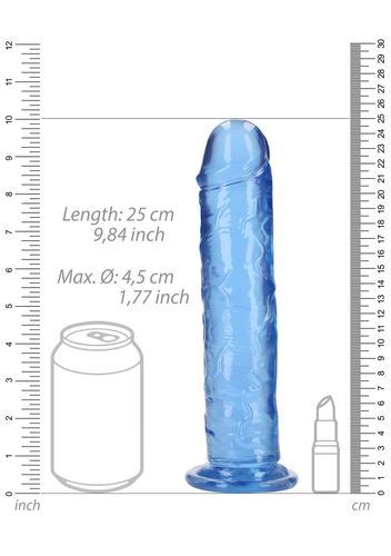Straight Realistic Dildo With Suction Cup - 9'' / 23 na Arena.pl