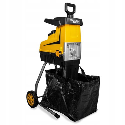 ELEKTRYCZNY ROZDRABNIACZ VENOM RĘBAK DO GAŁĘZI PRO MOCNY SILNIK 2X na Arena.pl