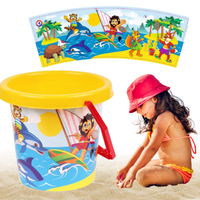 Wiaderko Do Piasku Na Plaży Piaskownicy Mix 3121