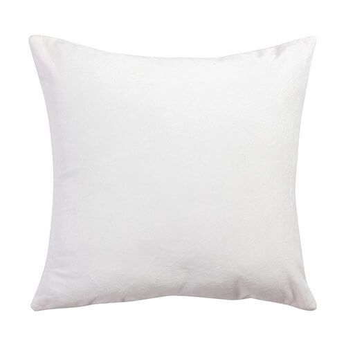 Poszewka z pluszu 35 x 35 cm do sublimacji zdjęcie 1