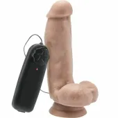 get real wibrator z kulami 12 cm, wielofunkcyjny model pvc, sterowanie