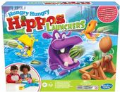 HASBRO GRA ZRĘCZNOŚCIOWA GŁODNE HIPCIE Hungry Hippos Launchers z wyrzutnią
