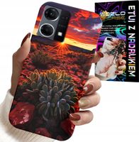 ETUI DO OPPO RENO7 4G - MEKSYKAŃSKA PUSTYNIA WIDOKI CASE + SZKŁO