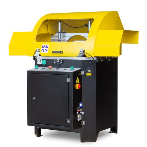 Półautomatyczna przecinarka Piła tarczowa do cięcia profili 4kW ze stołami na Arena.pl