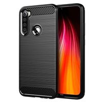 Wytrzymałe etui Back Case Carbon do Xiaomi Redmi Note 8T czarny