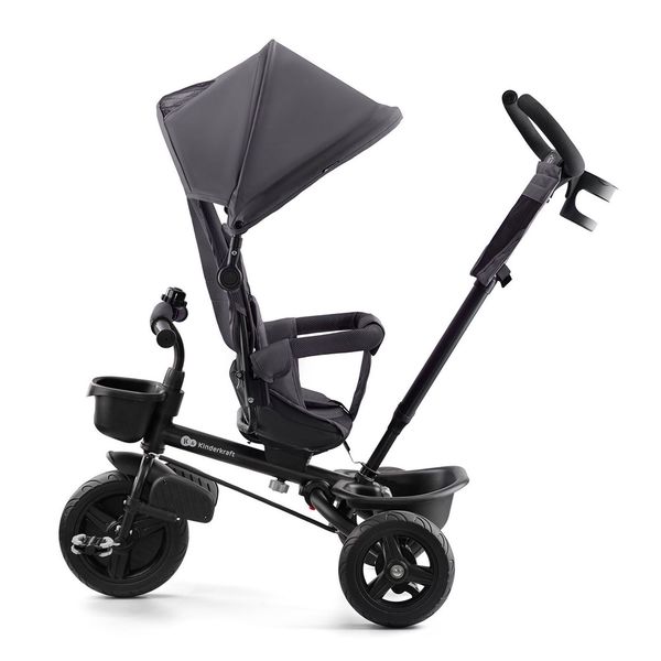 KINDERKRAFT Rowerek trójkołowy AVEO MALACHITE GREY zdjęcie 9