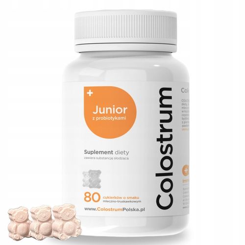 2x Colostrum dla Dzieci Junior PROBIOTYK i Colostrum FRESH pasta do zębów na Arena.pl