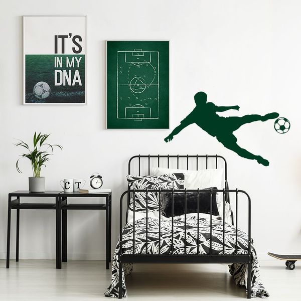 Naklejka Piłkarz S076 XL zdjęcie 1