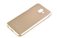 Etui Mercury Goospery Jelly Case do SAMSUNG GALAXY J6+ / J6 Plus złoty