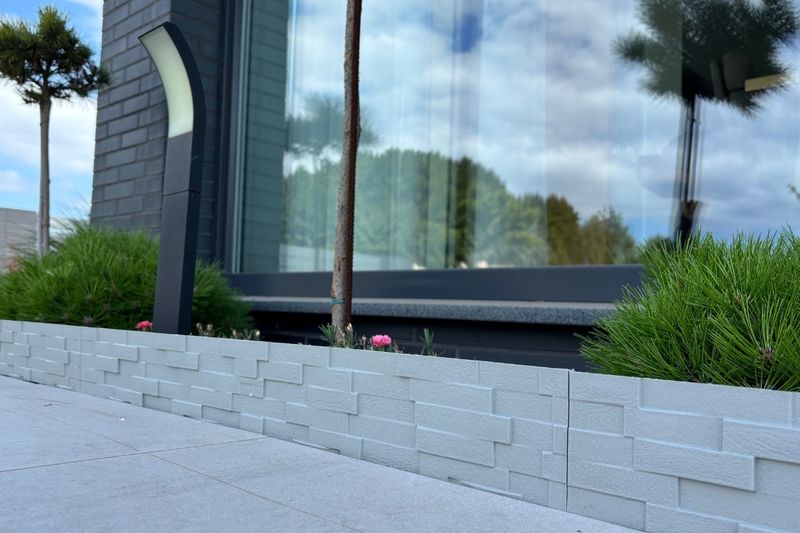 Palisada Stone 80 cm grafitowa zdjęcie 4