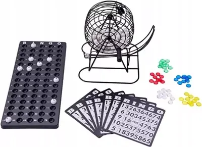 KOMPLETNA MINI GRA BINGO Z KULKĄ zdjęcie 1