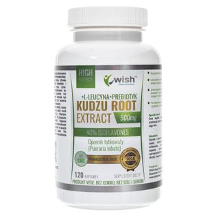 Wish Kudzu Root Extract 500 mg - 120 kapsułek