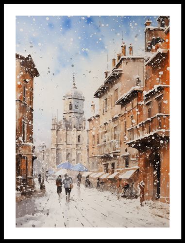 Plakat 40x55cm Urok Starych Miast na Arena.pl
