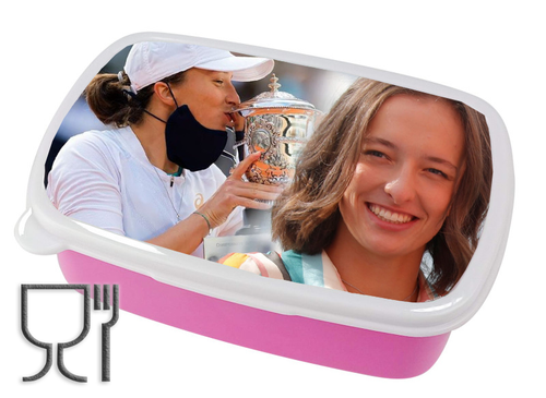 Pojemnik śniadaniowy - Lunchbox - Iga Świątek dla fana/fanki na Arena.pl