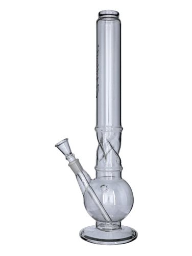 Bongo Szklane z Dużą Komorą Wodną Chillout 40 cm Fajka Wodna Kula 50 mm na Arena.pl